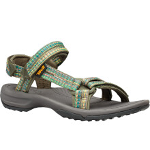 (6 UK, Burnt Olive) Teva Womens Terra FI Lite Adjustable Summer Outdoor Walking Flip Flops Sandals