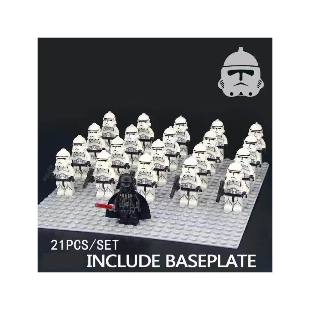 (Star Wars-Set 3) 21pcs Star Wars Toys Action Mini Figures Fit Lego Sets