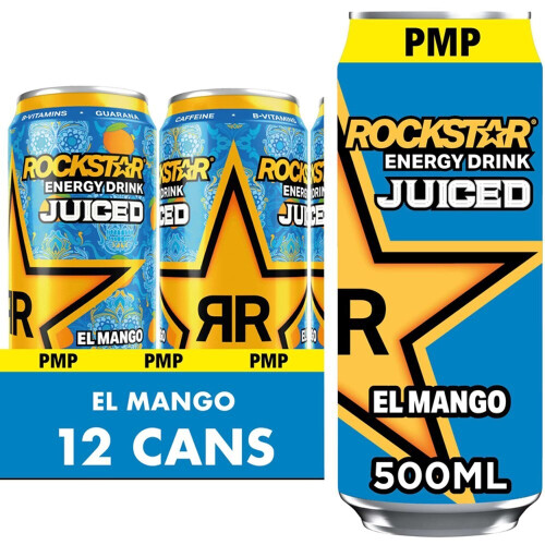 Rockstar Juiced El Mango 500ml (Pack of 12) 1