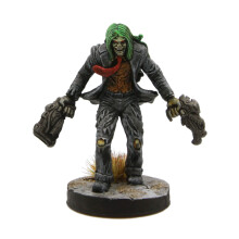 Pre-painted Guns Akimbo Zombie | Zombicide or other RPG Miniature