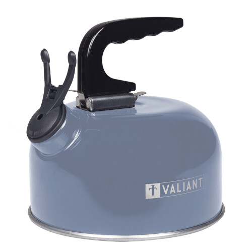 Valiant (Blue) Valiant 1L Portable Camping Whistling Kettle