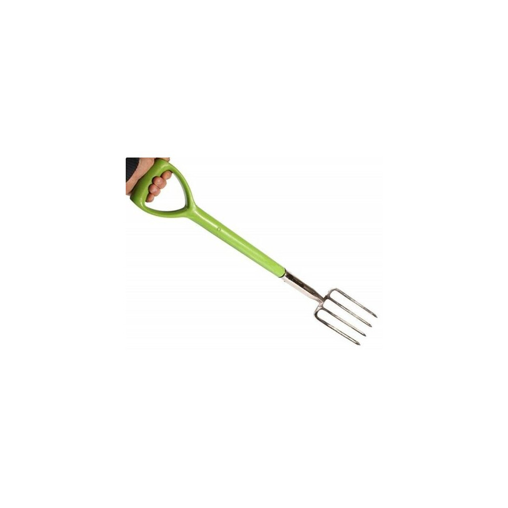 Good Quality Great Value Stainless Steel Garden Border Fork By Toolzone