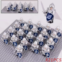 (Gondor Soldiers 2) Lord of the Rings Figures Soldier Dorian Ross Swan Knight Legion Figures Building Blocks Assembled Toys