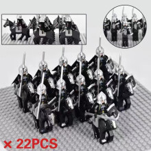 (Knight Gondor 4) Lord of the Rings Figures Soldier Dorian Ross Swan Knight Legion Figures Building Blocks Assembled Toys
