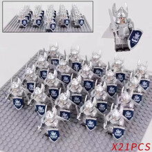 (Gondor Soldiers 5) Lord of the Rings Figures Soldier Dorian Ross Swan Knight Legion Figures Building Blocks Assembled Toys