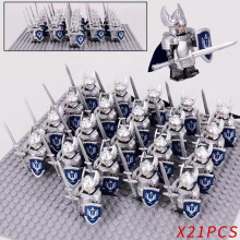 (Gondor Soldiers 1) Lord of the Rings Figures Soldier Dorian Ross Swan Knight Legion Figures Building Blocks Assembled Toys