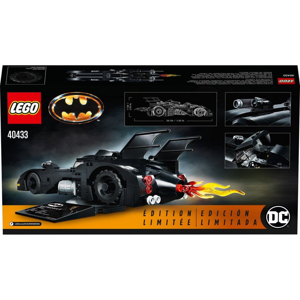 LEGO DC Comics Super Heroes 1989 Batmobile - Limited Edition - 40433