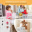 Costway Kids' Kitchen Step Stool Wooden Folding Toddler Standing Safety Tower 6