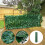 3M Artificial Ivy Leaf Hedge Wall Fence Roll Balcony Screening Fake 6