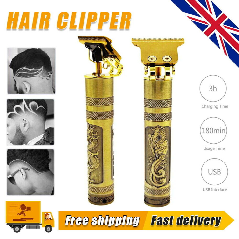 (  Sample) Professional Mens Hair Clippers Trimmers Machine Cordless Beard Electric