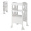 Costway Kids' Kitchen Step Stool Wooden Folding Toddler Standing Safety Tower 1