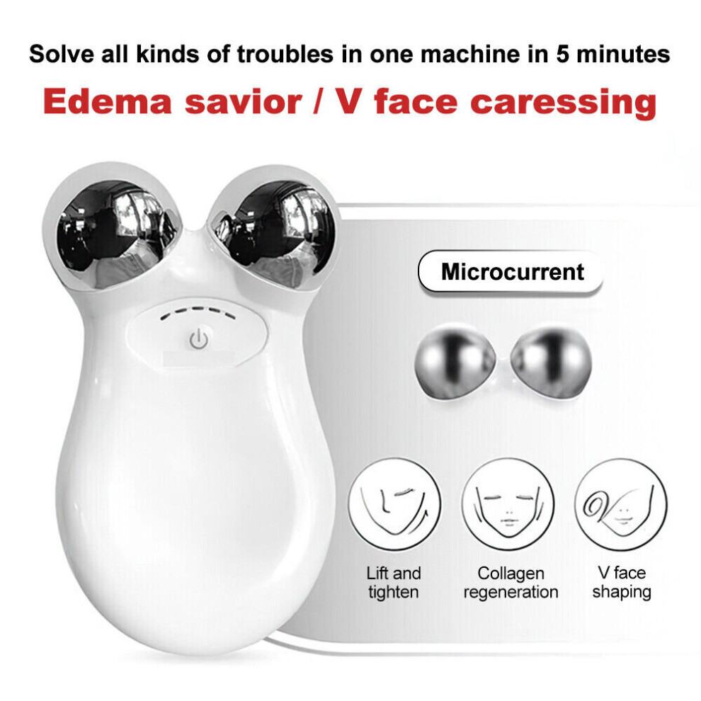 Mdsrjone Micro-Current Face Massager Facial Lifting Skin Tightening V Face