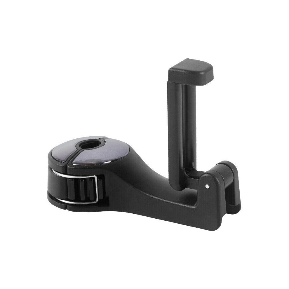 ( ) Car Seat Back Hook Bag Storage Headrest Hook Hanger Mobile Black 914207795433