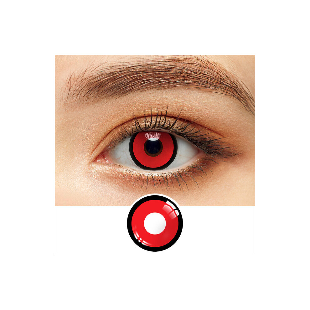 (Red Manson) NEW'C Colorful Contact Lenses Anime Cosplay Eye Lenses