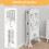Costway Kids' Kitchen Step Stool Wooden Folding Toddler Standing Safety Tower 8