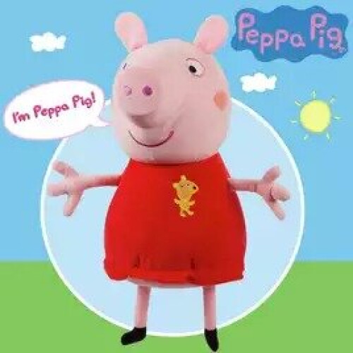 Peppa Pig Peppa Pig Talking Plush Red Dress