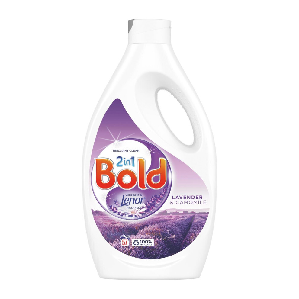 Bold 2-n-1 Washing Liquid Lavender & Camomile (57 Washes)