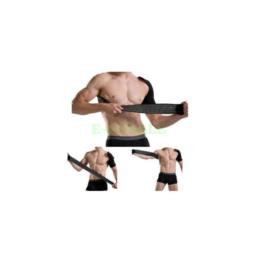 Paktoo Left/Right Shoulder Brace Injury Dislocate Rotator Cuff Support Compression