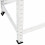 VidaXL vidaXL 2-Layer Tire Rack Silver Steel Workshop Storage Rack Warehouse Shelf 6