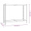 VidaXL vidaXL 2-Layer Tire Rack Silver Steel Workshop Storage Rack Warehouse Shelf 4