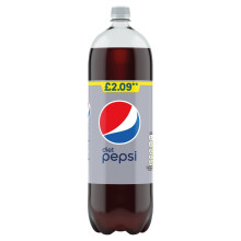 Pepsi Diet Cola 2L Bottle (Pack of 6)