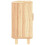 VidaXL (brown) vidaXL Sideboard Storage Cabinet Cupboard Solid Wood Pine and Natural Rattan 6