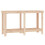 VidaXL (brown, 140 x 50 x 80 cm) vidaXL Solid Wood Pine Work Bench Working Storage Table Multi Colours/Sizes 2