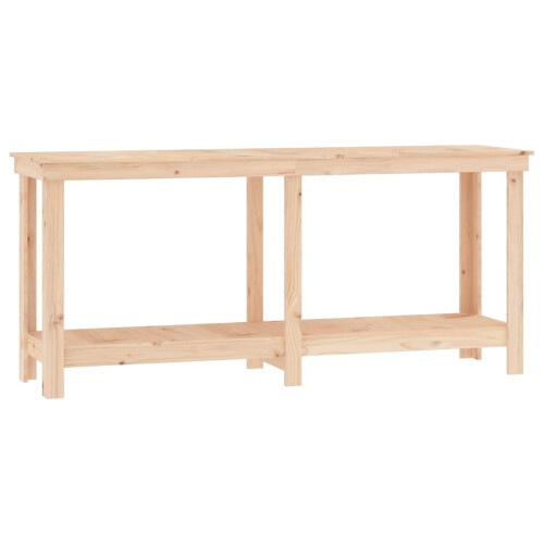 VidaXL (brown, 180 x 50 x 80 cm) vidaXL Solid Wood Pine Work Bench Working Storage Table Multi Colours/Sizes 1