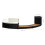 VidaXL vidaXL Solid Acacia Wood Spa Surround Black Poly Rattan Spa Steps Enclosure 4
