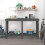 VidaXL (grey, 140 x 50 x 80 cm) vidaXL Solid Wood Pine Work Bench Working Storage Table Multi Colours/Sizes 3