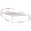 VidaXL (light grey, 3ft single) vidaXL Bed Frame with Headboard Velvet Bed Base Multi Colours Multi Sizes 9
