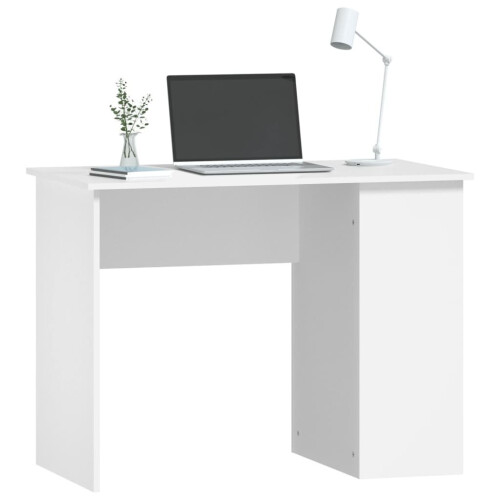 VidaXL (white) vidaXL Desk Office Computer Desk Study Desk Writing Table Engineered Wood 2