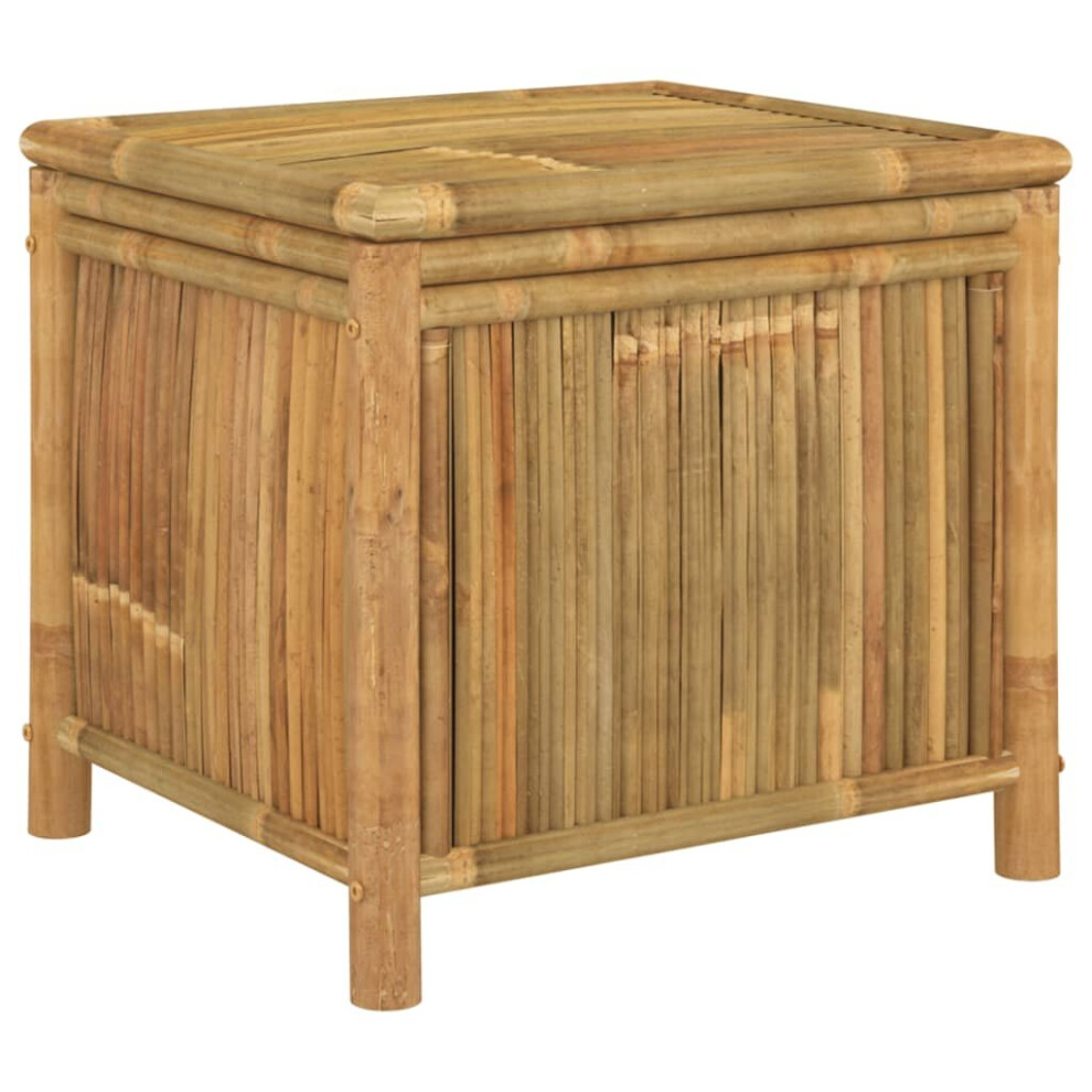 (60 x 52 x 55 cm) vidaXL Garden Storage Box Outdoor Cushion Tool Chest Pillow Blanket Box Bamboo
