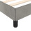 VidaXL (light grey, 4ft6 double) vidaXL Bed Frame with Headboard Velvet Bed Base Multi Colours Multi Sizes 7