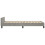VidaXL (light grey, 3ft single) vidaXL Bed Frame with Headboard Velvet Bed Base Multi Colours Multi Sizes 6