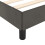 VidaXL (dark grey, 3ft single) vidaXL Bed Frame with Headboard Velvet Bed Base Multi Colours Multi Sizes 7