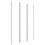 VidaXL (white, 150 x 220 cm) vidaXL 6-Panel Room Divider Fabric Privacy Screen Paravent Multi Colours/Sizes 1