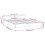 VidaXL (light grey, 4ft6 double) vidaXL Bed Frame with Headboard Velvet Bed Base Multi Colours Multi Sizes 9
