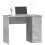 VidaXL (concrete grey) vidaXL Desk Office Computer Desk Study Desk Writing Table Engineered Wood 3