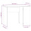 VidaXL (concrete grey) vidaXL Desk Office Computer Desk Study Desk Writing Table Engineered Wood 8