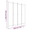 VidaXL (anthracite, 200 x 220 cm) vidaXL 6-Panel Room Divider Fabric Privacy Screen Paravent Multi Colours/Sizes 4
