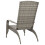 VidaXL vidaXL Adirondack-Gartenstuhl Grau Poly Rattan 5