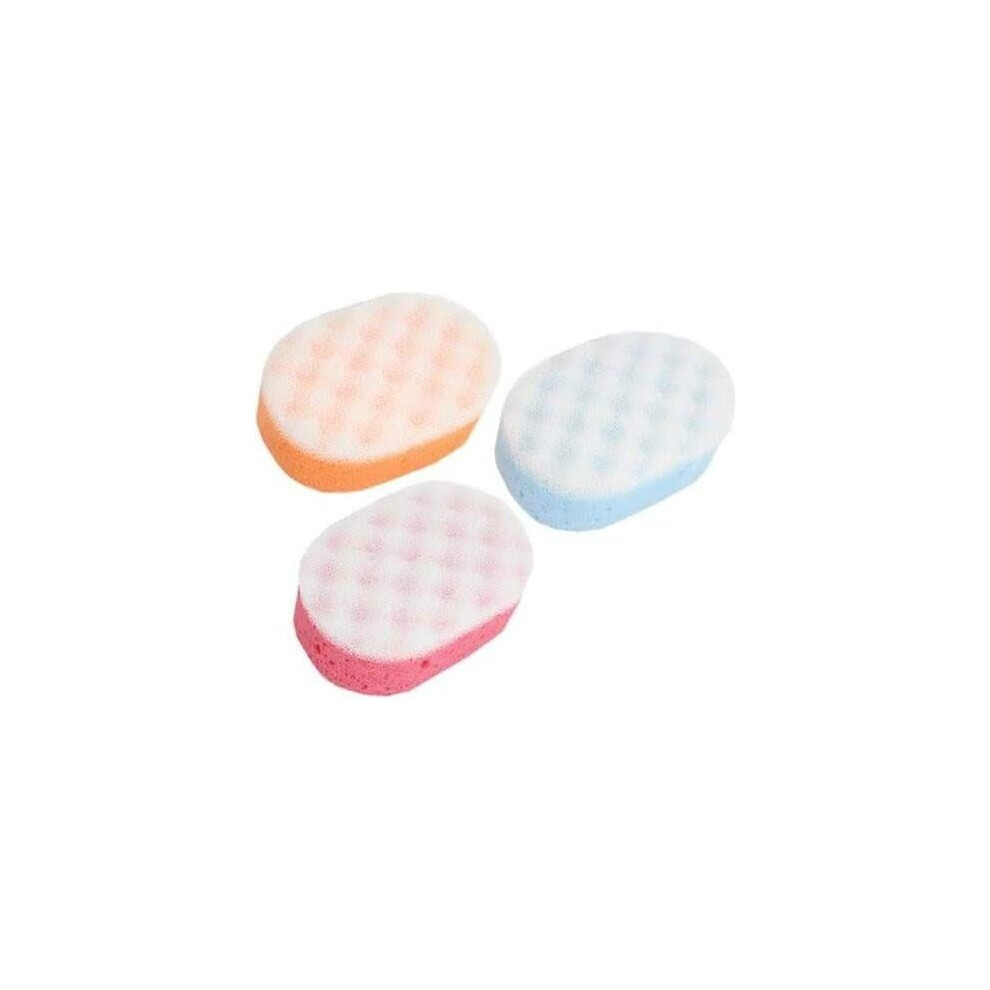 Exfoliating Bath Sponge For Adults and Kids Pack of 12 Massage Sponges for Men and Women, Perfect For Body Scrubbing In The Shower