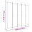VidaXL (black, 250 x 220 cm) vidaXL 6-Panel Room Divider Fabric Privacy Screen Paravent Multi Colours/Sizes 4