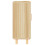 VidaXL (brown) vidaXL Sideboard Storage Cabinet Cupboard Solid Wood Pine and Natural Rattan 6