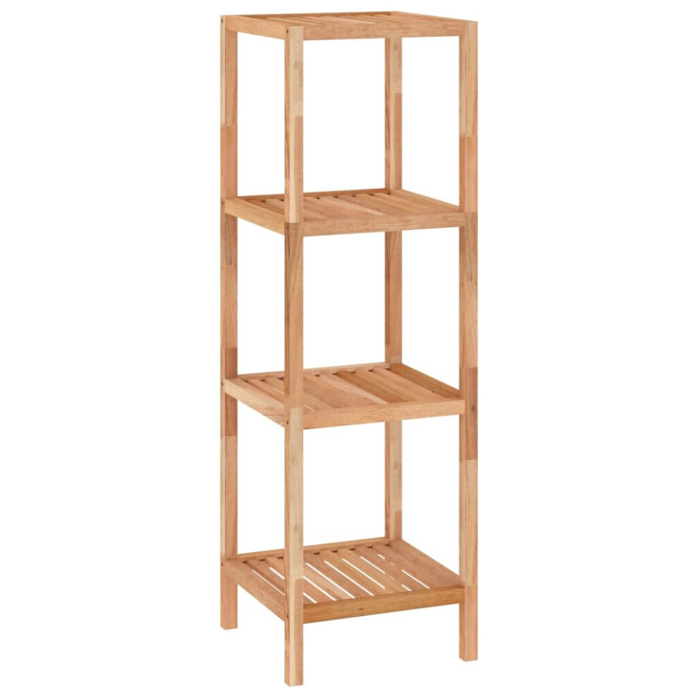 (36 x 36 x 112 cm) vidaXL Solid Wood Walnut Bathroom Shelf Organiser 36x36x112 cm/36x36x79 cm