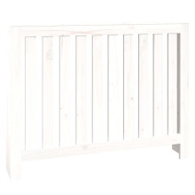 (white, 108.5 x 19 x 84 cm) vidaXL Radiator Cover Wooden Heating Cover Radiator Cabinet Solid Wood Pine