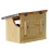 Doppelte Eichhörnchenfütterung - L 17,6 x B 25,3 x H 18,7 cm - Holz 5