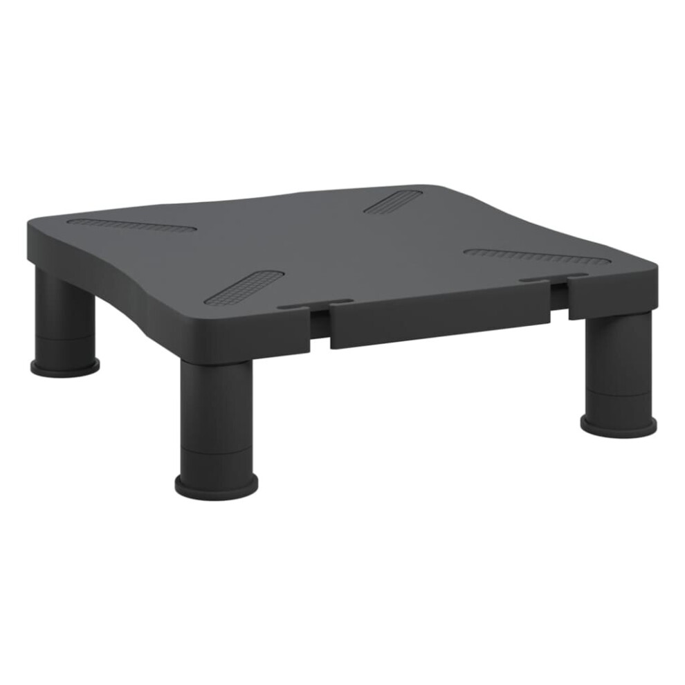 Vidaxl Monitor Stand Screen Riser Desktop Laptop Stand Display Shelf Black 8720287167082