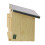 Doppelte Eichhörnchenfütterung - L 17,6 x B 25,3 x H 18,7 cm - Holz 7